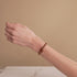 Ambre | Argent | Bracelet Ours en Verre Luciole